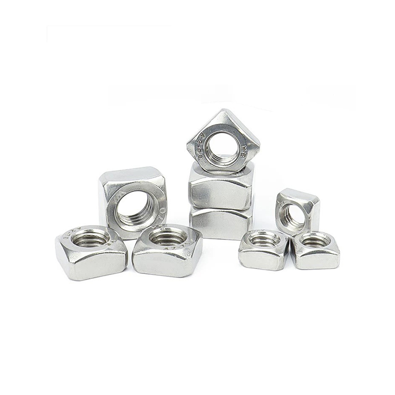 DIN 562 roestvrijstalen vierkante dunne moeren DIN 562 roestvrijstalen vierkante dunne moeren