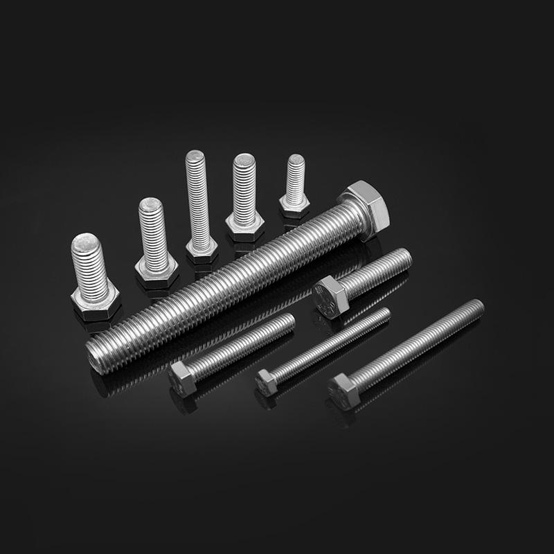 DIN 933 roestvrijstalen zeskantbouten met volledige schroefdraad