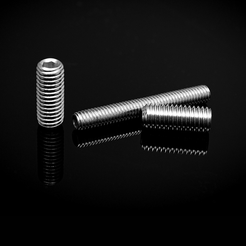 DIN 913 roestvrijstalen inbusschroeven met platte punt