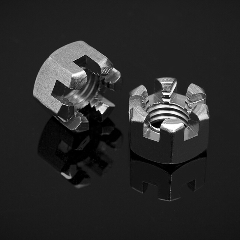 DIN 439 RVS Afgeschuinde zeskant dunne moeren DIN 439 RVS Afgeschuinde zeskant dunne moeren