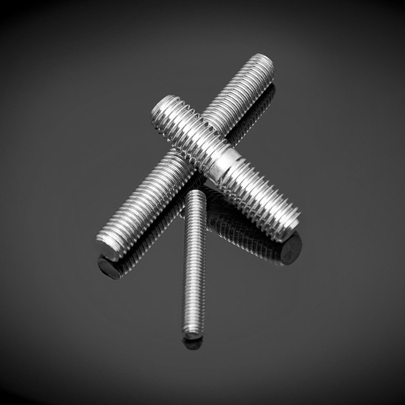 DIN 835 roestvrijstalen dubbele eindbout