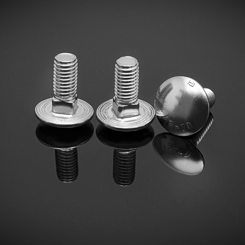 DIN603 RVS paddestoelkop vierkante halsbouten