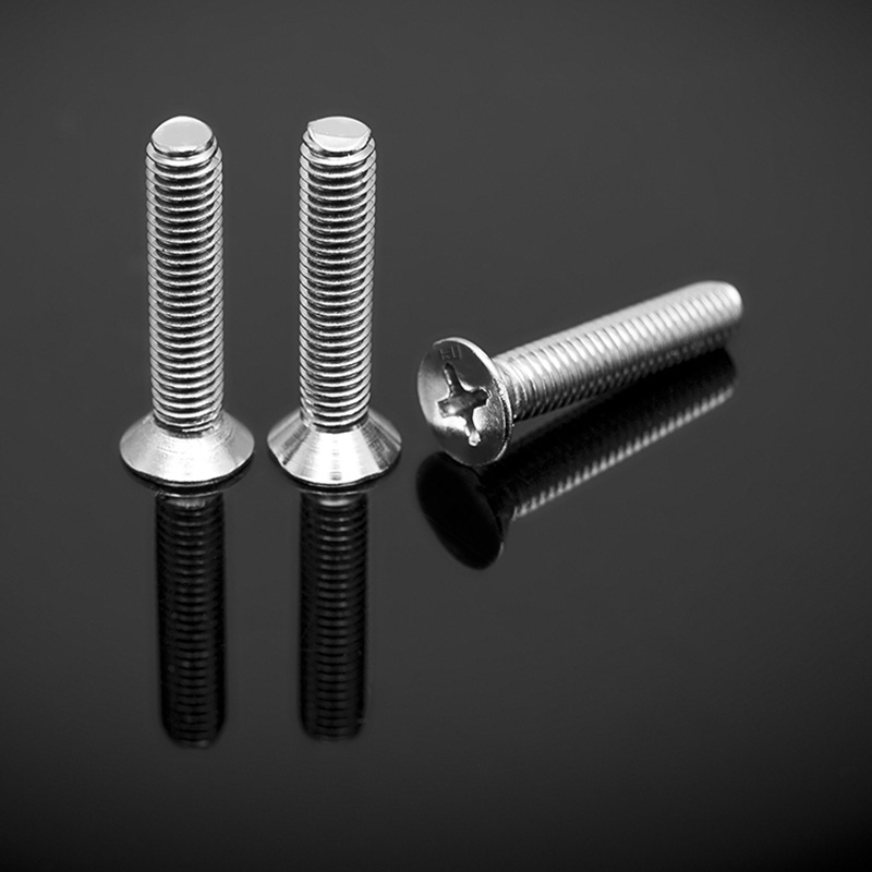 DIN965 90° verzonken schroeven met platte kop en type H kruisverzonken